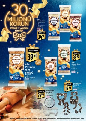akční leták Albert 2.11.2022-22.11.2022