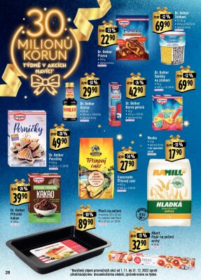 akční leták Albert 2.11.2022-22.11.2022