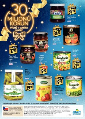 akční leták Albert 2.11.2022-22.11.2022