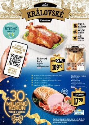 akční leták Albert 2.11.2022-22.11.2022