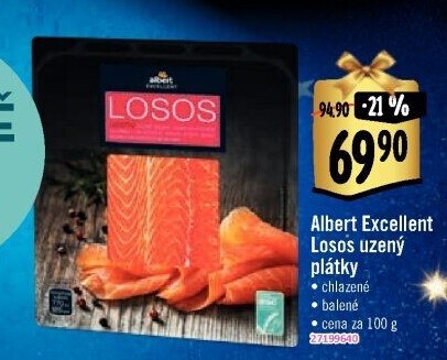 Losos uzený Albert Excellent