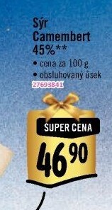 Sýr Camembert 45%