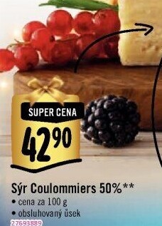Sýr Coulommiers 50%