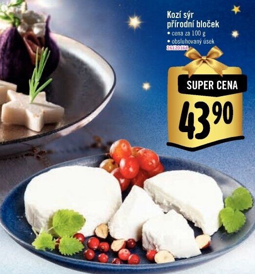 Sýr kozí přírodní