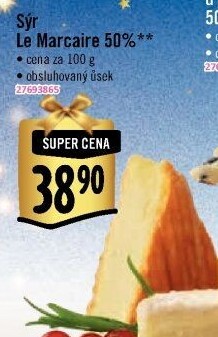 Sýr Le Marciare 50 %