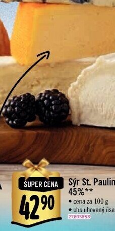 Sýr St. Paulin 45%