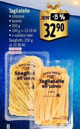 Těstoviny chlazené Albert Heijn