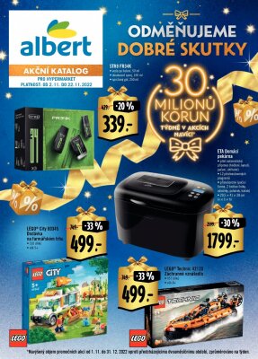 akční leták Albert 2.11.2022-22.11.2022