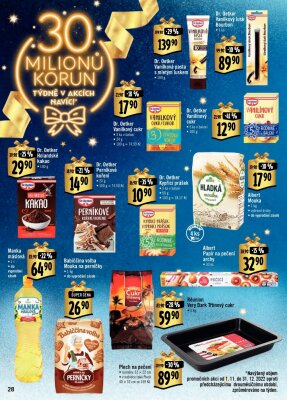 akční leták Albert 2.11.2022-22.11.2022