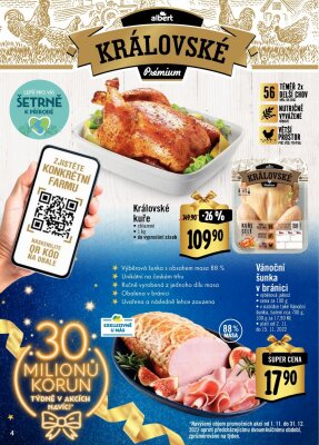 akční leták Albert 2.11.2022-22.11.2022