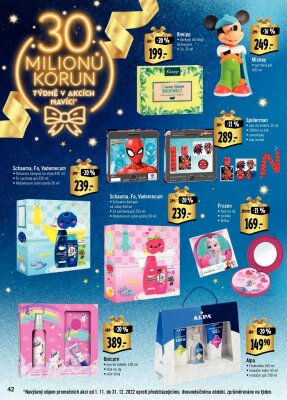 akční leták Albert 2.11.2022-22.11.2022