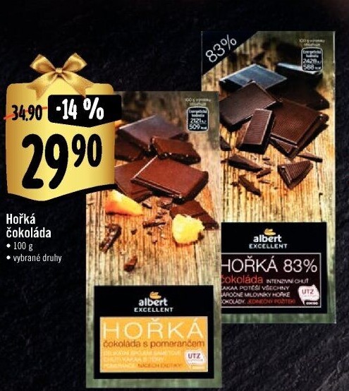 Čokoláda Albert Excelent