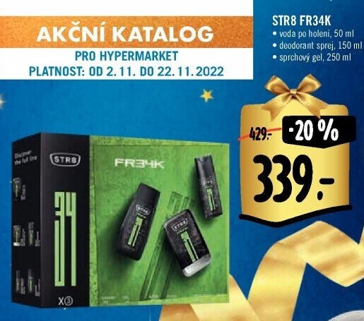 Dárková kazeta STR8 FR34K