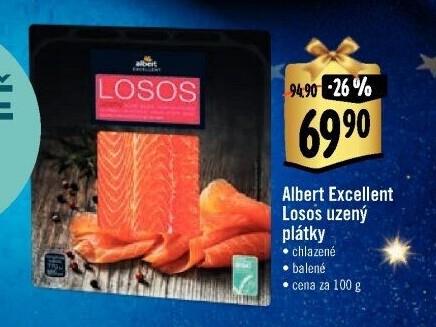 Losos uzený Albert Excellent