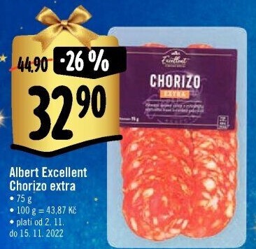 Salám Chorizo extra Albert Excellent