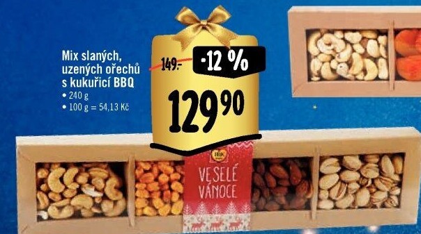 Směs slaných oříšků IBK trade