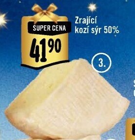Sýr kozí zrající 50%