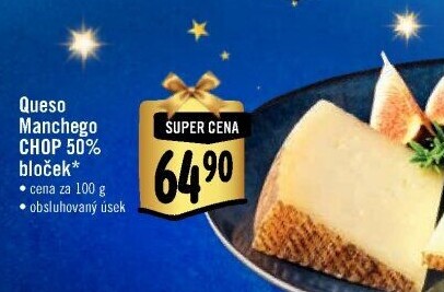 Sýr Manchego Queso CHOP 50%