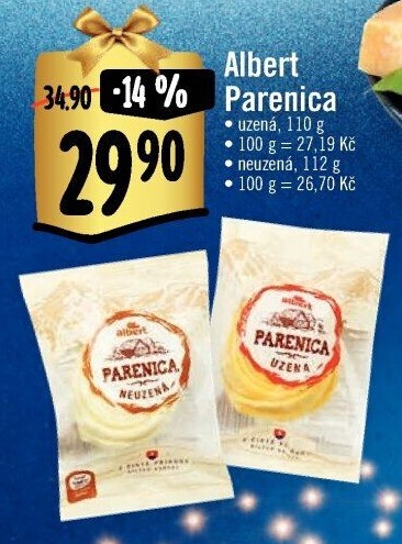 Sýr Parenica Albert