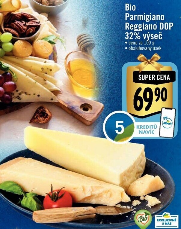 Sýr Parmigiano Reggiano DOP 32%