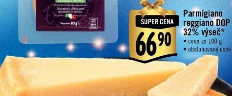 Sýr Parmigiano Reggiano DOP 32%