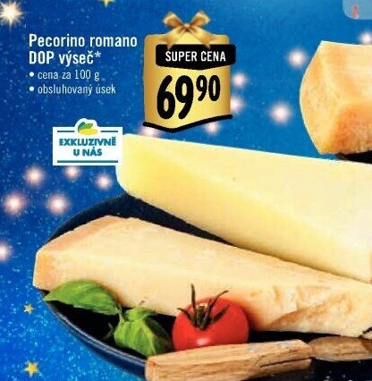 Sýr Pecorino Romano DOP