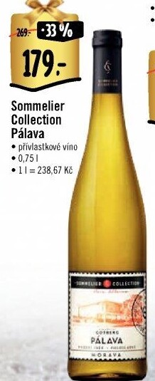 Víno Pálava Sommelier Collection - přívlastkové