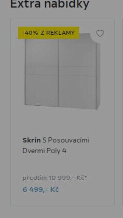 Skříň S Posouvacími Dveřmi Poly 4 - Möbelix akcniletaky.com