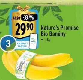 Banány bio Nature'