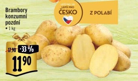 Brambory konzumní pozdní