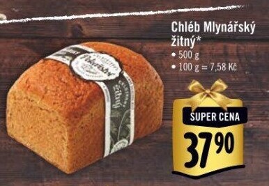 Chléb Mlynářský žitný Albert