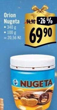 Čokokrém arašídový Nugeta Orion