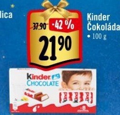 Čokoládky Kinder