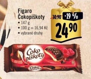 Čokopiškoty Figaro