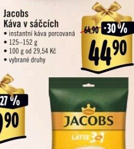 Instantní kávy porcované Jacobs