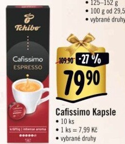 Kapsle Cafissimo Tchibo