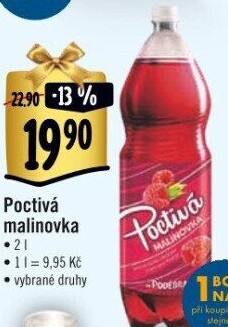 Limonáda Poctivá Poděbradka