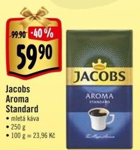 Mletá káva Jacobs Aroma Standard