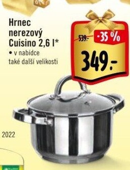 Nerezový hrnec Cuisino