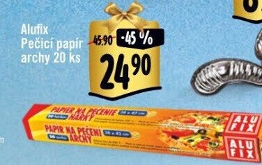 Papír na pečení Alufix