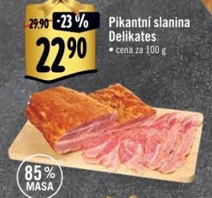Slanina pikantní delikates
