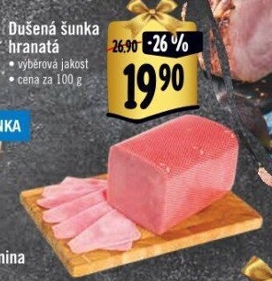 Šunka dušená hranatá výběrová