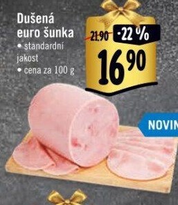 Šunka euro dušená standard