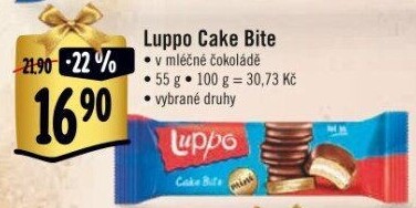 Sušenky celomáčené Cake Bite Luppo
