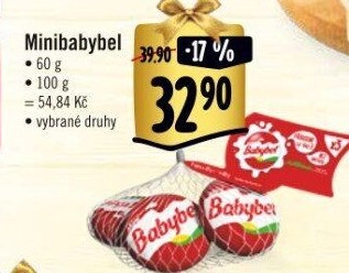 Sýr Mini Babybel Veselá kráva