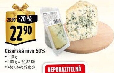 Sýr Niva císařská 50% Madeta