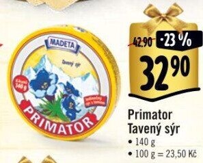 Sýr tavený Primátor Madeta