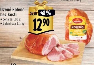 Uzené koleno bez kosti Krásno