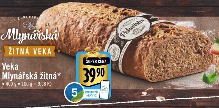 Veka Mlynářská žitná Albert
