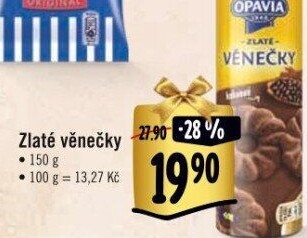 Věnečky Zlaté Opavia